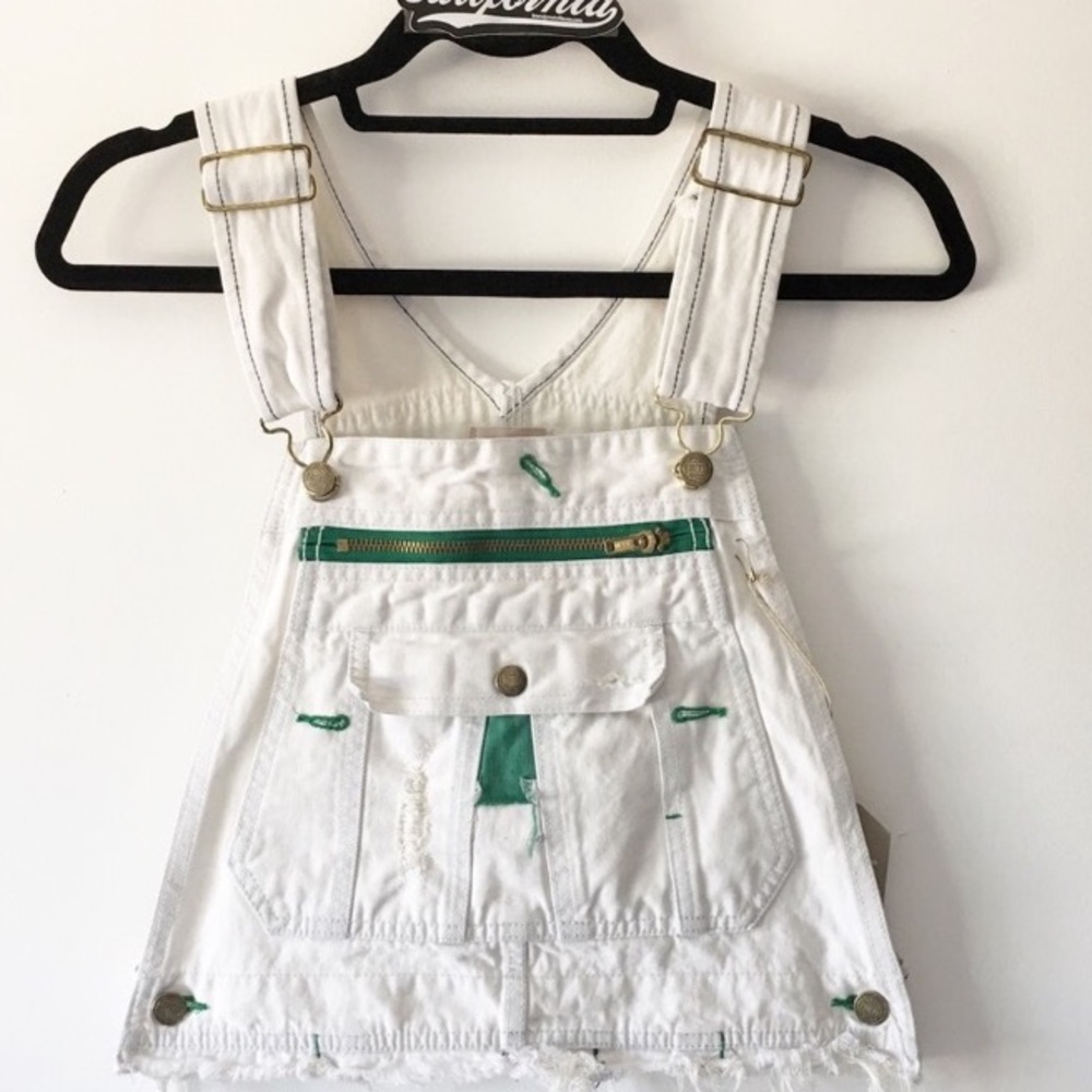 Furst of a kind Cropped over alls